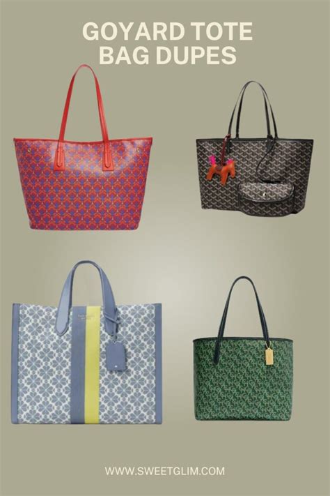 goyard alternatives|goyard bag dupes.